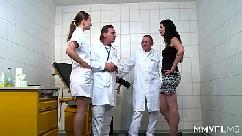 German milf gets medicine from the doctor