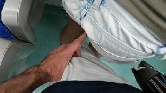 Stranger fingered her pussy in public train