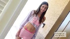 Skinny brunette rhea radford gets used like fuck toy by online date