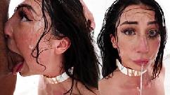 Insane face fuck sweet girlfriend turns into insatiable hoe