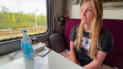 Married stepmother alina rai had sex on the train with a stranger