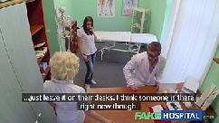 Fakehospital pretty patient was prepped by nurse